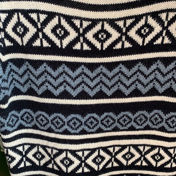 Pink Rose Knit Three Quarter Sleeve Sweater Dress - Picture 3 of 4